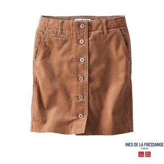 ユニクロ(UNIQLO)のUNIQLO INES コーデュロイミニスカート(ミニスカート)