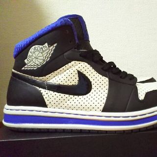 NIKE AIR JORDAN ALPHA 1青バーシティロイヤル27.5cm黒