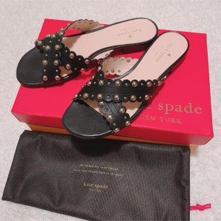 ケイトスペードニューヨーク(kate spade new york)のケイトスペード♡フラットサンダル(サンダル)