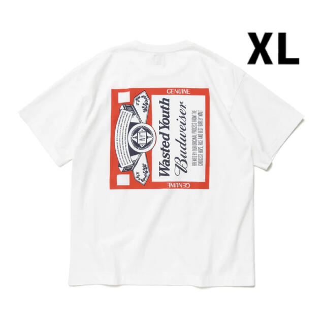 XL■WYxBW T-SHIRT Wasted Youth BudweiserHUMANMADEのXL