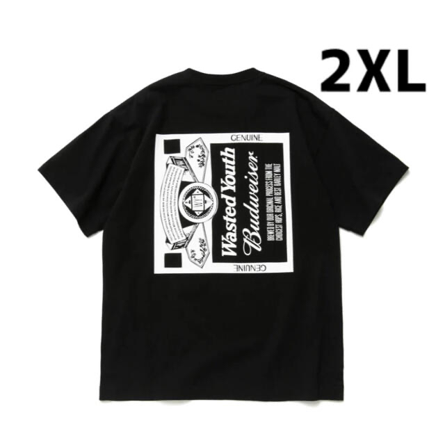 2XL□WYxBW T-SHIRT Wasted Youth Budweiser - Tシャツ/カットソー ...