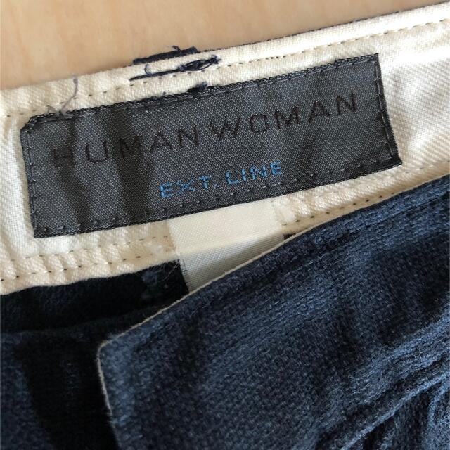 HUMAN WOMAN(ヒューマンウーマン)の【HUMAN WOMAN】クロップドパンツ　ヒューマンウーマン レディースのパンツ(クロップドパンツ)の商品写真
