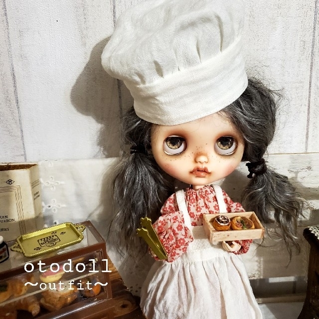 otodoll ブライス アウトフィット 教会前のパン屋さんセットblythe