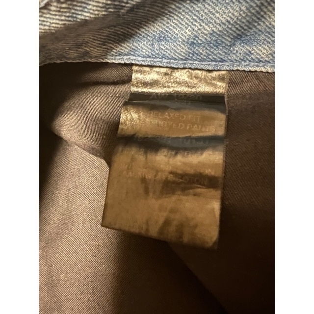 RAF SIMONS - Raf simons double layered denim ダブルレイヤードの