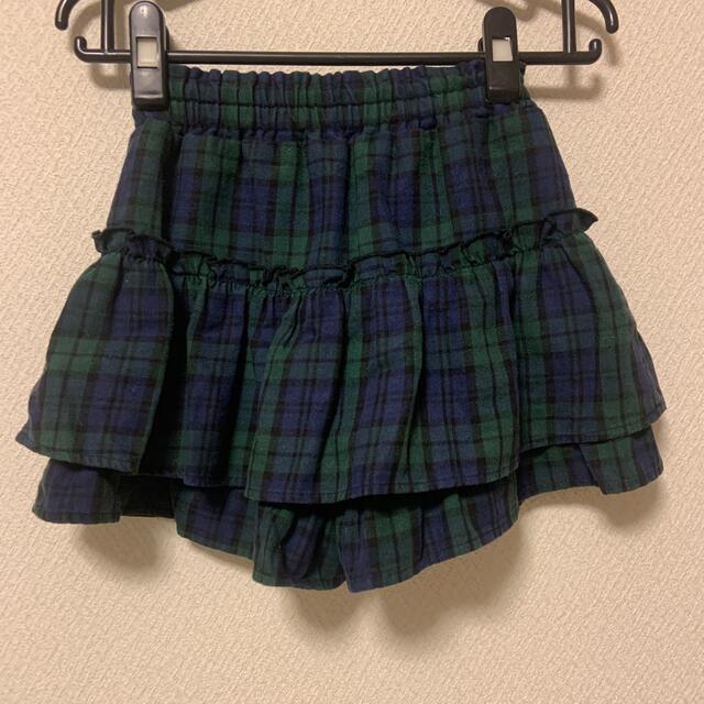 女児　キュロット スカート キッズ/ベビー/マタニティのキッズ服女の子用(90cm~)(スカート)の商品写真