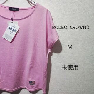 ロデオクラウンズ(RODEO CROWNS)の★RODEO CROWNS★Tシャツ★ピンク(Tシャツ(半袖/袖なし))