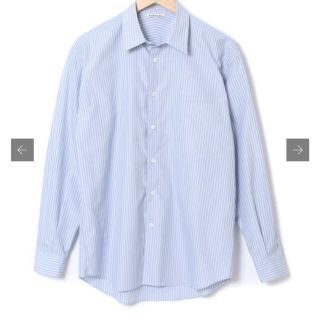 オーラリー(AURALEE)のauralee 22SS FINX STRIPE SHIRTS(シャツ)