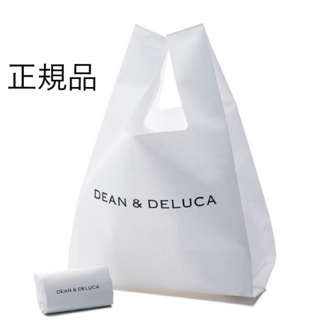 DEAN & DELUCA(ディーンアンドデルーカ)の【新品 未使用 正規品】DEAN&DELUCA ミニマムエコバッグ ホワイト レディースのバッグ(エコバッグ)の商品写真