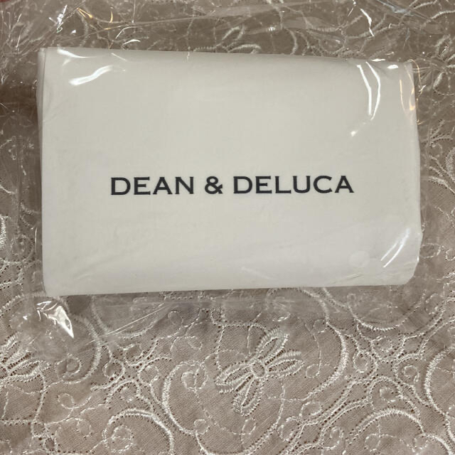 DEAN & DELUCA(ディーンアンドデルーカ)の【新品 未使用 正規品】DEAN&DELUCA ミニマムエコバッグ ホワイト レディースのバッグ(エコバッグ)の商品写真