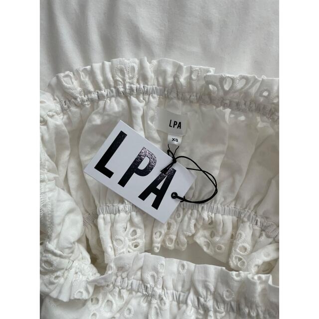 IENA(イエナ)のLPA Cropped Peasant Top  レディースのトップス(シャツ/ブラウス(半袖/袖なし))の商品写真