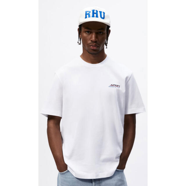 ZARA(ザラ)のZARA RHUIGI ザラ ルイージ ロゴTシャツ メンズのトップス(Tシャツ/カットソー(半袖/袖なし))の商品写真