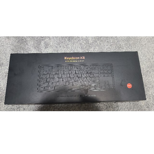 keychron K8 赤軸 us キーボード 美品 - PC周辺機器