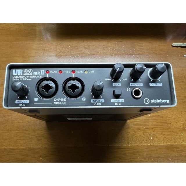 steinberg UR22mkII オーディオインターフェース