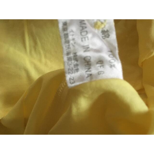 MICHEL KLEIN(ミッシェルクラン)のミッシェルクラン　黄色　半袖シャツ レディースのトップス(シャツ/ブラウス(半袖/袖なし))の商品写真