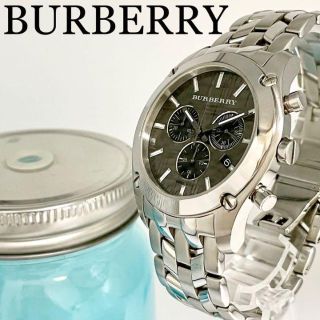 バーバリー(BURBERRY)の538 Burberry バーバリー　メンズ腕時計　クロノグラフ　ノバチェック(腕時計(アナログ))