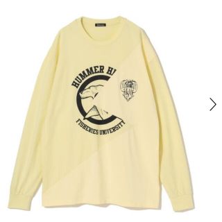 アンダーカバー(UNDERCOVER)の【新品】アンダーカバーイズム　長袖カットソー(Tシャツ/カットソー(七分/長袖))