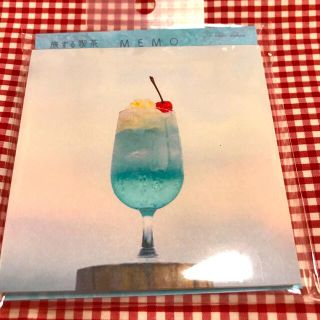 旅する喫茶 裏紙メモ クリームソーダ 2種 20枚ずつ 計40枚 おすそ分け