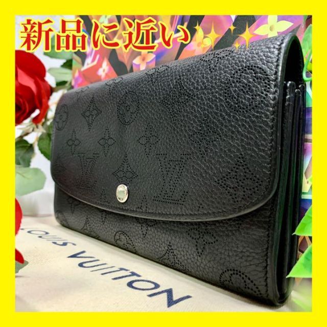 ✨新品に近い✨ルイヴィトン モノグラム マヒナ ポルトフォイユ イリス