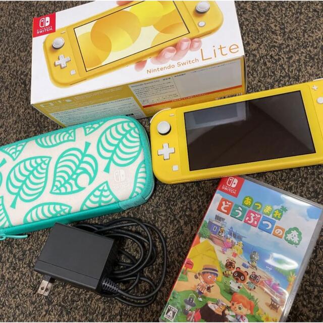 Nintendo Switch Lite イエロー　あつ森付き