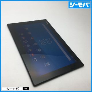 ◆R496 SIMフリーXperia Z4 Tablet SOT31黒良品70バッテリー状態