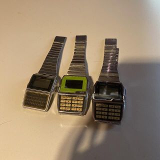 カシオ(CASIO)のジャンク　カシオ　データバンク3本セット(腕時計(デジタル))