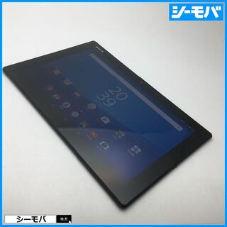 ソニー(SONY)の◆R498 SIMフリーXperia Z4 Tablet SOT31黒美品(タブレット)