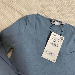 ザラ(ZARA)の新品タグ付き　ZARA(Tシャツ(長袖/七分))