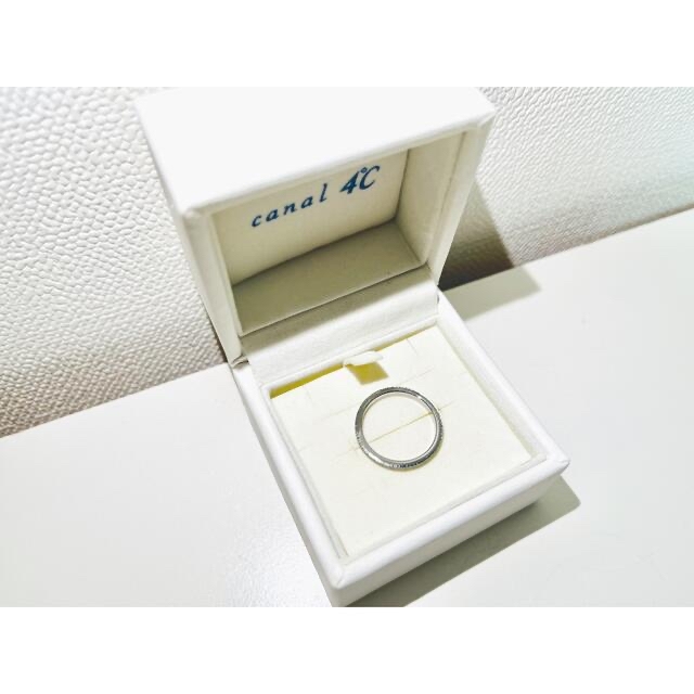 4℃(ヨンドシー)のステンレススチールリング　指輪　9号 レディースのアクセサリー(リング(指輪))の商品写真