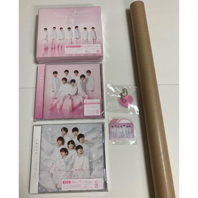 なにわ男子 1st Love CD+DVD 初回限定盤①+②+通常盤 DVD