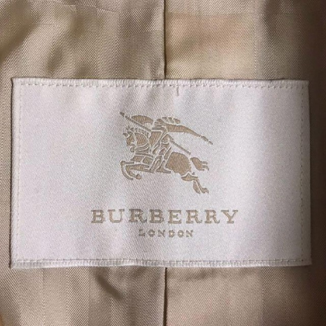 BURBERRY(バーバリー)のバーバリーロンドン もこもこ トレンチコート ダブル ウール アルパカ ブラウン レディースのジャケット/アウター(トレンチコート)の商品写真