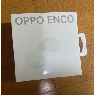 オッポ(OPPO)のOPPO ENCO BUDS オッポ【新品未開封】ワイヤレスイヤホン　白(ヘッドフォン/イヤフォン)