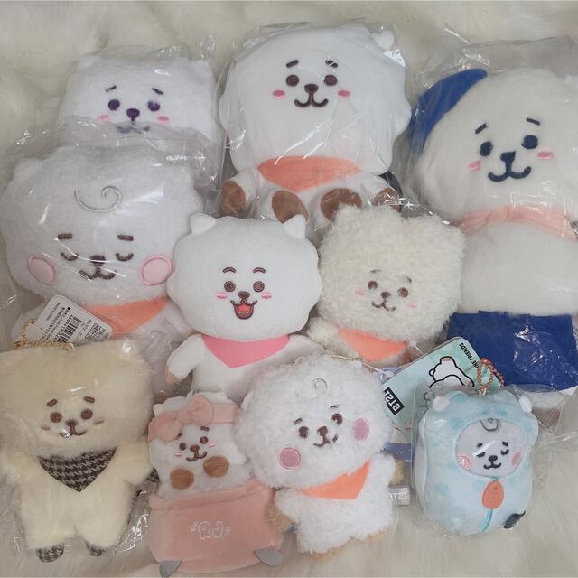 防弾少年団(BTS)(ボウダンショウネンダン)の【即購入◎】値下げ中✨BT21 RJ マスコット 10点セット エンタメ/ホビーのCD(K-POP/アジア)の商品写真