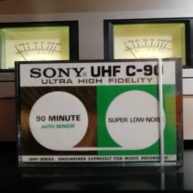 SONY UHF C90分1個 超貴重ヴィンテージカセットテープ | フリマアプリ ラクマ