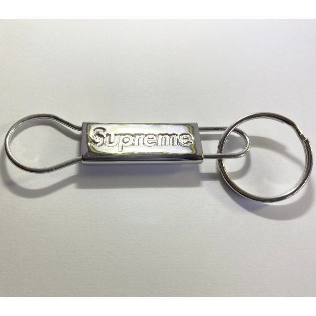 Supreme シュプリーム Clip Keychain シルバー キーホルダ