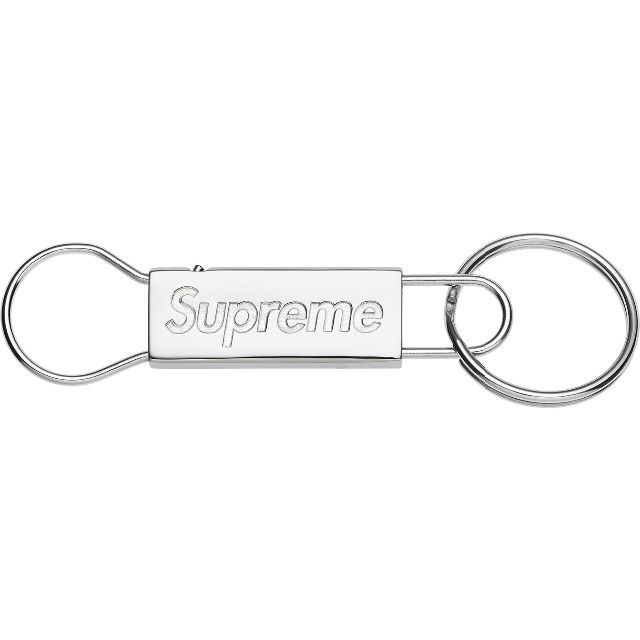 Supreme(シュプリーム)のSupreme シュプリーム Clip Keychain シルバー キーホルダ メンズのファッション小物(キーホルダー)の商品写真