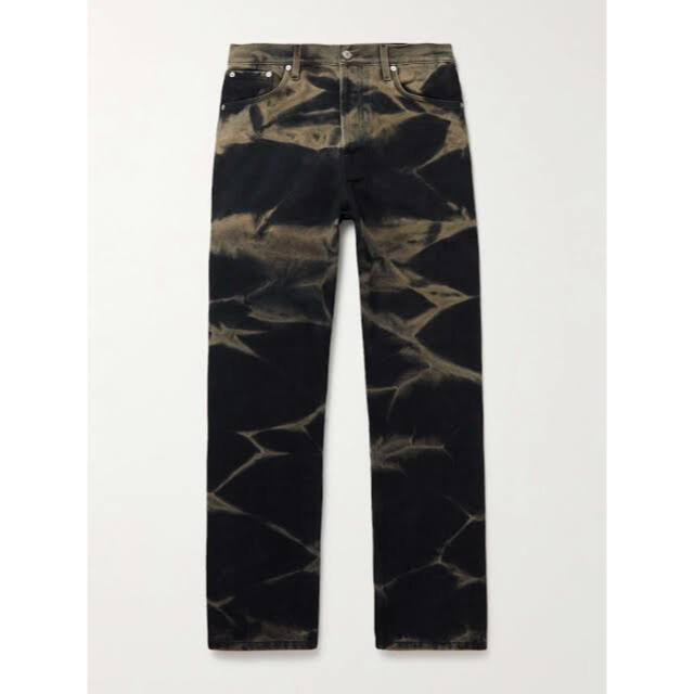 dries van noten 22ss pine denim