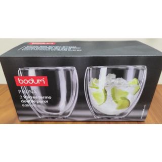 ボダム(bodum)のボダム  パヴィーナ ダブルウォール グラス 250ml 2個セット(グラス/カップ)