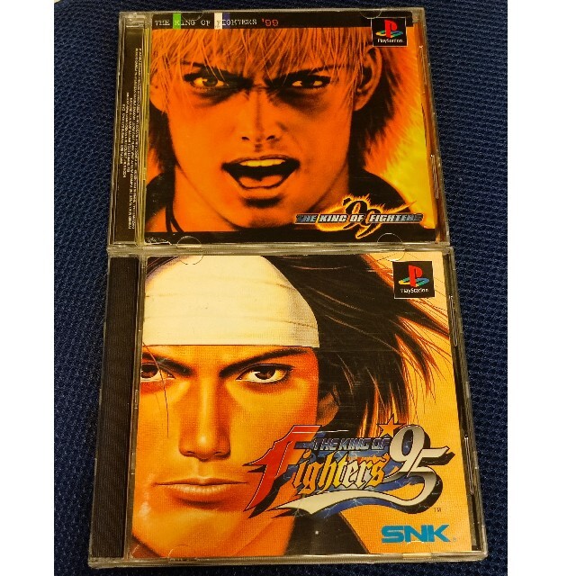 SNK(エスエヌケイ)のPSソフト THE KING OF FIGHTERS '95と99# エンタメ/ホビーのゲームソフト/ゲーム機本体(家庭用ゲームソフト)の商品写真