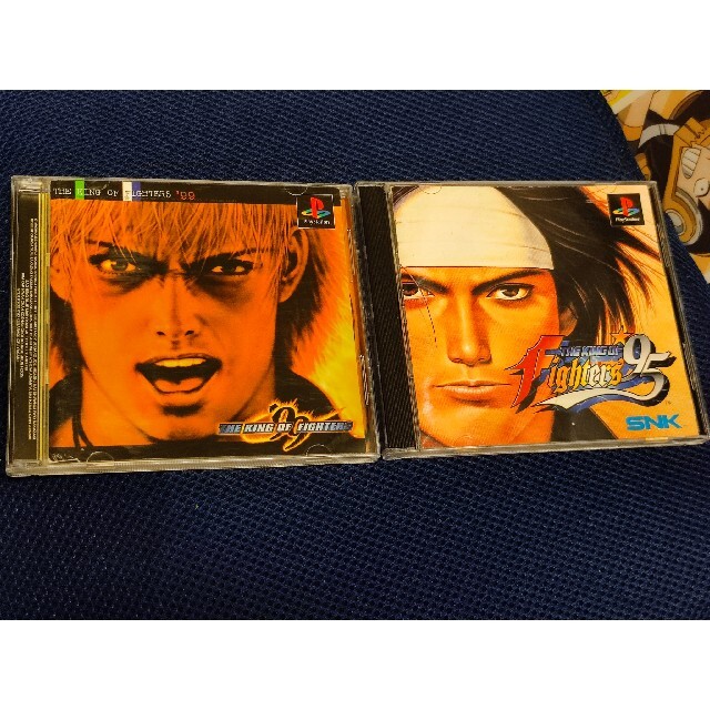 SNK(エスエヌケイ)のPSソフト THE KING OF FIGHTERS '95と99# エンタメ/ホビーのゲームソフト/ゲーム機本体(家庭用ゲームソフト)の商品写真