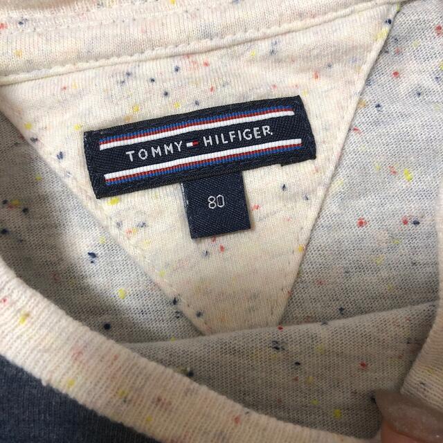 TOMMY HILFIGER(トミーヒルフィガー)のトミーフィルガー TOMMY 半袖 Tシャツ ベビー キッズ/ベビー/マタニティのベビー服(~85cm)(Ｔシャツ)の商品写真