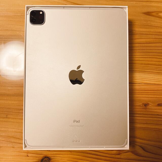 iPad(アイパッド)の11インチiPad Pro(第3世代) 128GB wifi+セルラー　シルバー スマホ/家電/カメラのPC/タブレット(タブレット)の商品写真