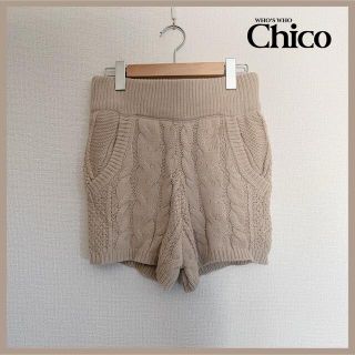 フーズフーチコ ケーブルニット ショートパンツ(レディース)の通販 79