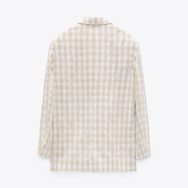 ZARA - ZARA ギンガムチェック柄ブレザー Mサイズ チェック柄 ZARA - ZARA ギンガムチェック柄ブレザー Mサイズ チェック柄