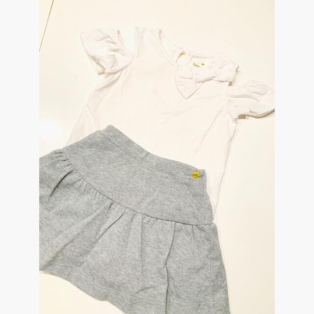 美品‼︎ ケイトスペードTシャツ＆スカート　90