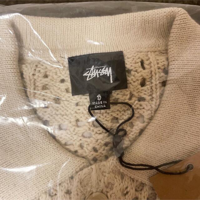 STUSSY CROCHET SHIRT ステューシー 22SS