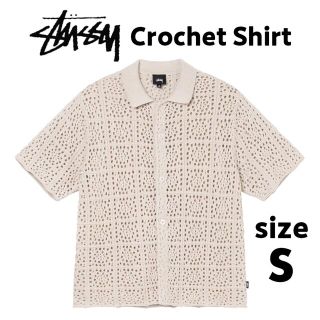 STUSSY - ラスト一点 STUSSY CROCHET SHIRT ステューシー 22SSの通販 ...