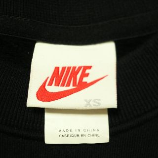 NIKE - コラボSTUSSYナイキFleece Crew Sweatshirt黒スウェットの通販