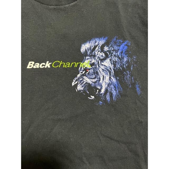 BACK CHANNEL バックチャンネル　ライオン　ロゴ　Tシャツ