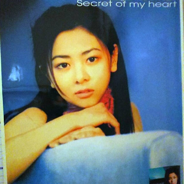 倉木麻衣シングルSecret of my heart告知ポスター非売品アジア限定