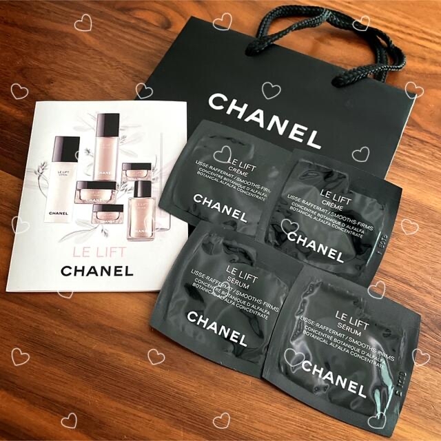 CHANEL(シャネル)のCHANEL シャネル 美容液 クリーム ショップ袋 コスメ/美容のキット/セット(サンプル/トライアルキット)の商品写真